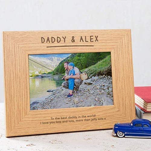 Personalized Daddy Picture Frame Engraved Daddy Gifts