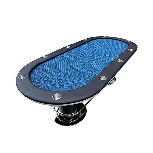 IDS Professional Solid Double Base Poker Table 10 Players Dining Top