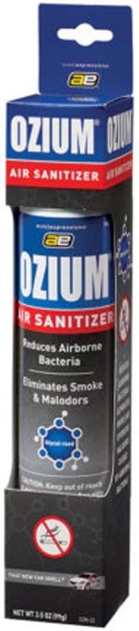 OZIUM Air Sanitizer, Cleans the Air You Breath, 3.5 oz, That New Car Smell (1)