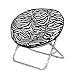 Urban Shop Zebra Faux Fur Saucer Chair primary
