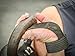WOD Nation Leather Barbell Gymnastics Grips Perfect Pull-up Training, Kettlebells Crossfit (Black - Large)