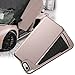 iPhone 6 Plus / iPhone 6S Plus Case, Rotatable Slide Door Card Slot Holder Wallet Case TORUBIA Dual Layer Shockproof Anti Scratch Cover for iPhone 6 Plus or iPhone 6S Plus (5.5 inch) - Rose Gold