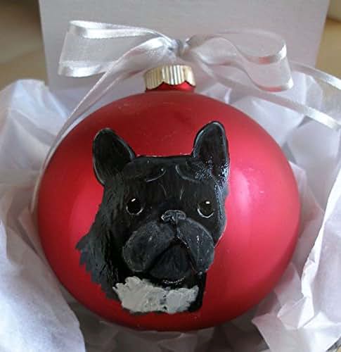 Amazon.com: French Bulldog Frenchie Face Dog Hand Painted ...