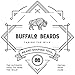 The Ultimate Beard Shaping Tool - Groom Guide Stencil from Buffalo Beards - with Beard Brush, Beard Comb, Beard Shaper Template and Guide