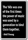The '60s was one of the first times the power