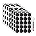 Nardo Visgo Round Chalkboard Labels-128 Reusable Chalkboard Stickers with 3MM White Chalk Marker for Labeling Jars,Canisters and Organize Your Home,Kitchen and Office