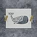 Whale Mandala Stencil - Animal Stencils, Stencils for Crafts, Childrens Stencils, Animal Stencils, Animal Party Decorati