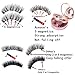 Magnetic Eyelashes, Upgraded 3D Magnetic Eyelashes, Magnetic False Eyelashes, Reusable Magnetic Eyelashes, Eyelash Kit, Ultra Thin Best Magnetic Eyelashes with Tweezers & Magnetic Eyeliner (2 Pairs)