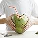 DrunkCoCo Coconut Opener Tool – Deluxe Opening Utensil For Young Coconuts – Easy & Comfortable Grip – Ultra Safe For Your Hands