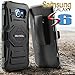 Evocel Galaxy S6 Case - Dual Layer [New Generation] Rugged Holster Case with Kick-stand and Belt Swivel Clip (Samsung Galaxy S6) Retail Packaging, Blue