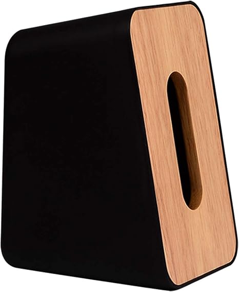 Amazon ティッシュケース コンパクト ティッシュボックス インテリア おしゃれ テッシュペーパーボックス ティッシュケース Elrin 黒 ティッシュケース ホルダー オンライン通販