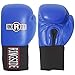 Ringside Competition-Like Safety Sparring Gloves Hook & Loop, Blue 10 oz.