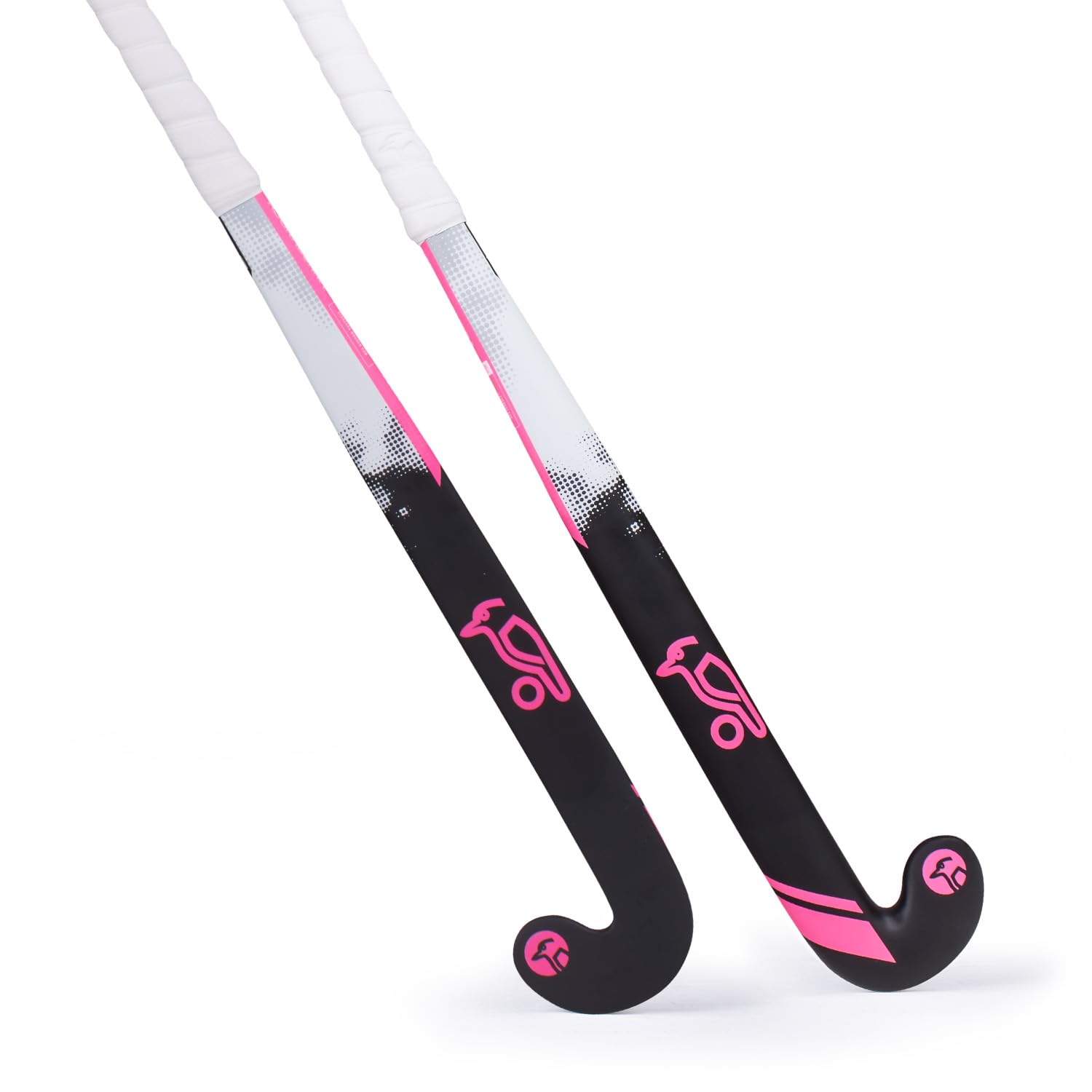 Kookaburra Unisex-Youth Swift - 26 Hockey Stick, Black/Pink, 26 EU
