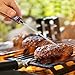 Digital Meat Thermometer Battery Included with a Stainless Steel Probe. BBQ Turkey Meat 100% Lifetime Guarantee