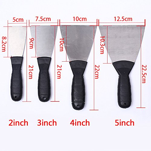 Putty Knife Paint Scraper sets 4-Piece sets - Thumbnail 4