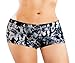 Anigan StainFree Seamless Boyshort Tie Dyed Menstrual Period Panty - Black - Medium