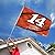 Tony Stewart #14 3x5 SIGNATURE Flag w/grommets RR Outdoor House Banner Nascar Racing