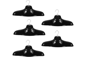 Totority 5pcs Mannequin Shoulder Model Rack Scarf Display Hangers for Apparel Store Shawl Storage and T-Shirt