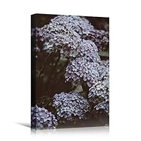 Canvas Wall Art Assorted Petals Colorful Farmhouse/Country Floral Multicolor Patterns Photography - 12x18 inches