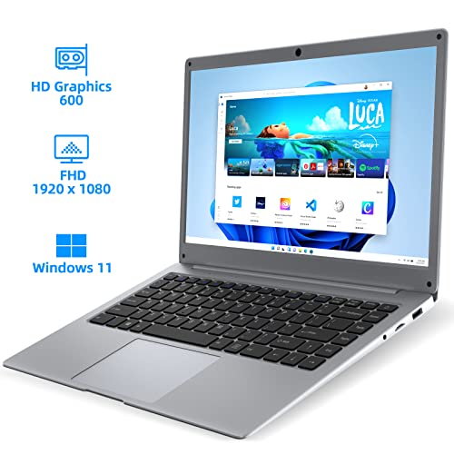 jumper Laptop 14 Inch Full HD 1080P Display,12GB RAM,256GB SSD,Intel