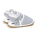 CoKate Baby Boys Girls Sandals Rubber Sole Outdoor First Walker Toddler Girls Boys Summer Shoes(5.5Toddler, Blue Strip)