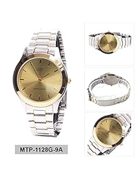 Casio General para hombre relojes Metal Fashion mtp-1128g-9 a - WW