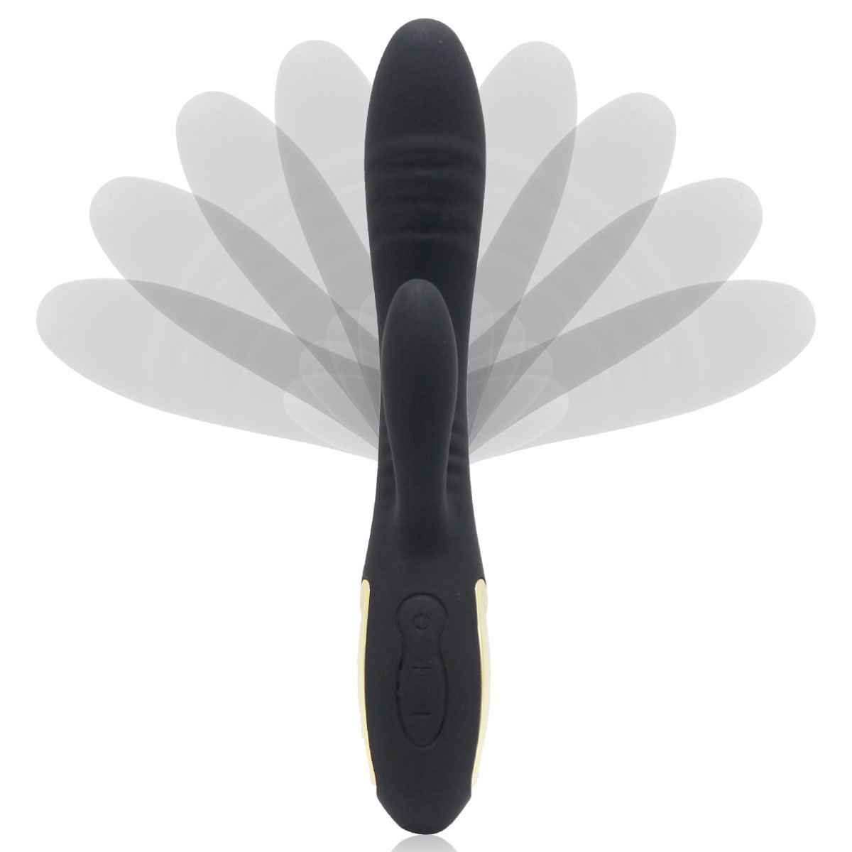 Send Friend Vibrator Gift wrap 10 Speed Computer USB Cable Rechargeable Weaterproof Mini Design for Bedroom, Patio, Garden, Gate, Yard, Parties, Wedding (Black1)