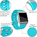 Wepro Fitbit Ionic Band, Watch Replacement Sport Strap for Fitbit Ionic Smartwatch, Small, Blush Pink, Lavender, Teal