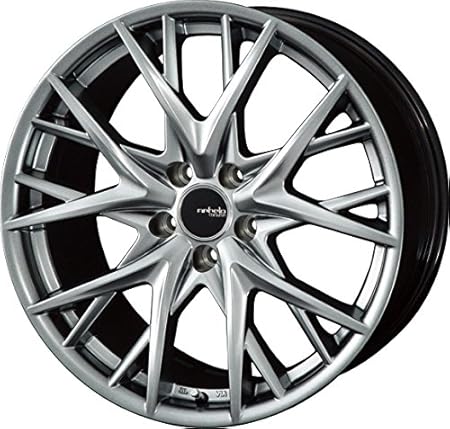 Amazon カクトス Gmハイパーシルバー インチ クラウン ノーマル車高 等セダン系ホイール 新品輸入タイヤ F 225 35 R 245 35 4本セット タイヤ ホイールセット 車 バイク