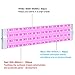 ANTLUX 4ft LED Grow Plant Lights 80W (600W Equivalent) Full Spectrum Integrated Growing Lamp Fixture for Greenhouse Hydroponic Indoor Seedling Veg and Flower, Plug in with on/Off Switch, 4 Pack