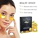 Under Eye Mask 24Gold Patches, Anti-Aging with Hyaluronic Acid and Collagen, Pads for Moisturizing and Reducing Dark Circles, Puffiness, Wrinkles, 16 pairs