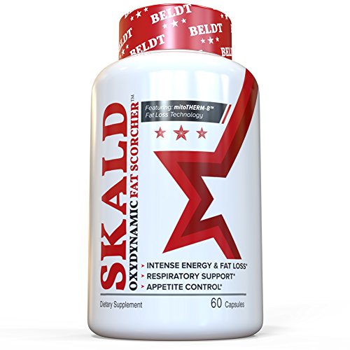 Best Fat Burners for Weight Loss - SKALD - First Thermogenic Fat-Burning Pills with Respiratory Support - Improve Energy, Focus, Mood, Cardio and Endurance to Help Lose Weight Fast - for Men and Women