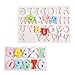 Number Chocolate Mold Silicone Letter Mold Candy Making Alphabet Fondant Molds Set of 2