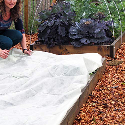 Plant Covers, 8Ft x 24Ft Reusable Floating Row Cover, 1oz Freeze