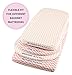 Bassinet Sheet Set 2 Pack - Baby Bassinet Sheets with 100% Jersey Cotton (32