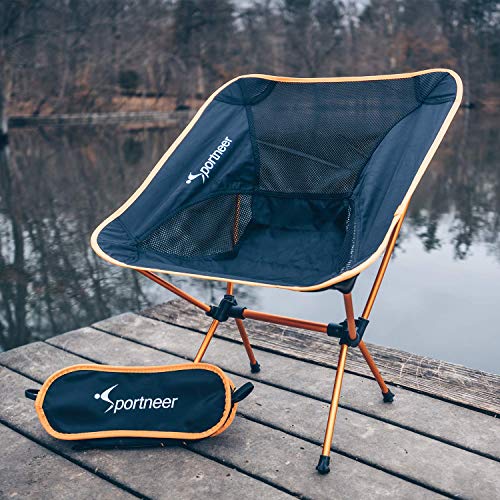 Sportneer Camping Chairs, Portable Ultralight Folding Camp Chair with