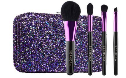 Sephora collection dark rainbow ready in five brush set