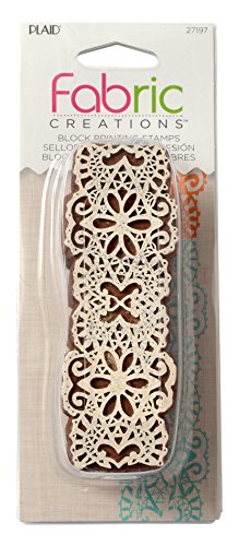 Fabric creations block printing stamps, 27197 border la…