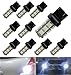 AUTOUS90 10 X 7443 7440 7441 7444 992 Backup Reverse Tail Brake 5050 18SMD 6000K White LED Lights Bulb