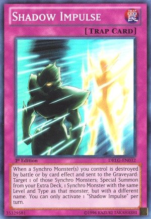Yu-Gi-Oh! - Shadow Impulse (DRLG-EN032) - Dragons of Legend - 1st Edition - Super Rare