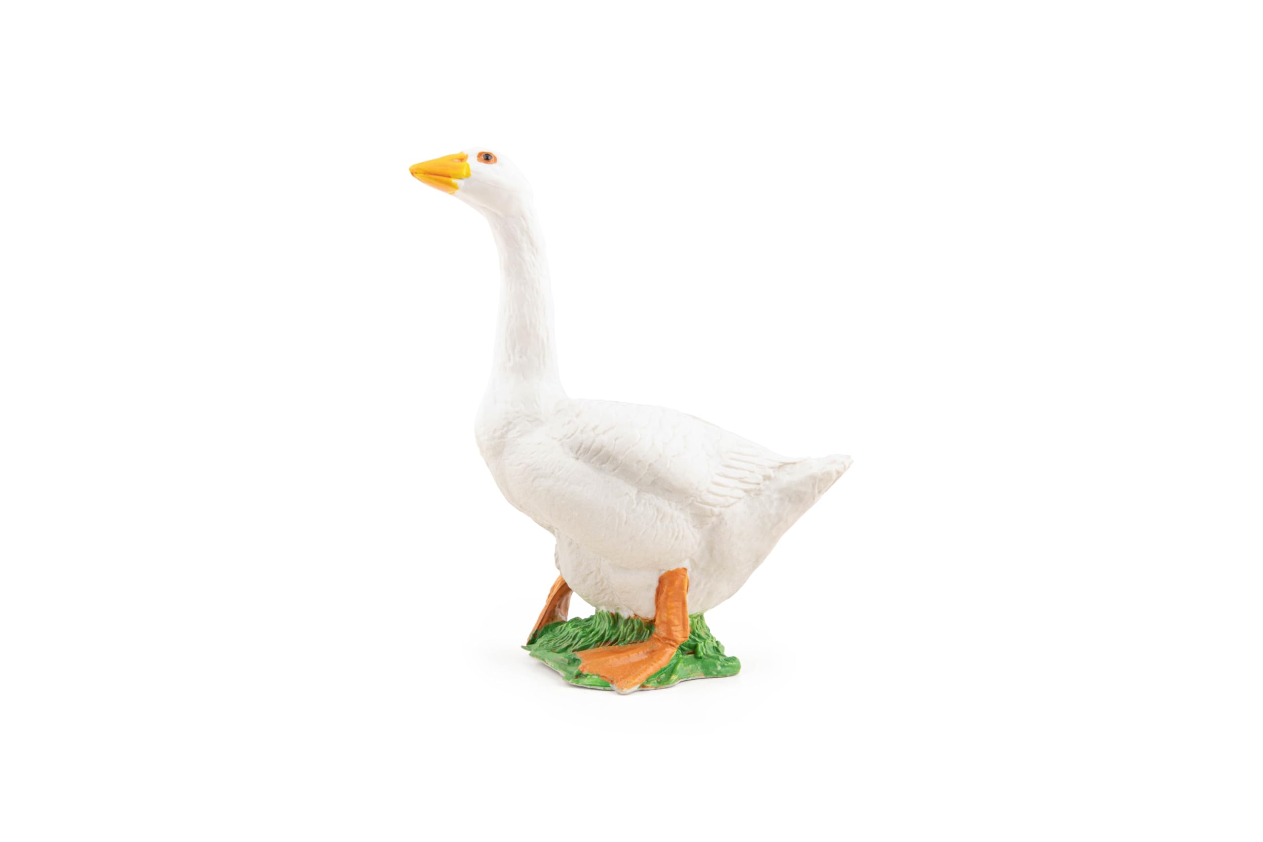 Papo - Realistic White Goose Figure - Ages 3+ - Farm Life Collection - Educational Play Farm Birds - Gift Idea Toy for Girls and Boys