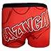 The Big Bang Theory Official Gift Mens Boxer Shorts Red BAZINGA!
