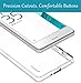 Tektide Case Compatible for Sony Xperia XA1, [Invisible Armor] Drop Protection Soft Silicone Rubber TPU Case/Skin Cover/Bumper
