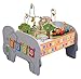 KidKraft Colorful Wooden Animal Toddler Activity Station - Toddler and Preschool Educational Toys, Wood Toys for Kids, Gift for Ages 3+
