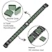 Greeninsync Compatible with Fit Bit Alta HR and Alta Bands Metal, Replacement for Fit Bit Alta Stainless Steel Bands Adjustable ccessories Metal Wristband Small Large for Alta Bracelet-Amy Green