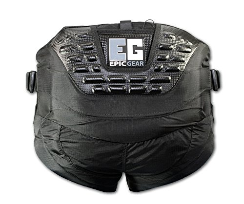 Epic Gear Zephyr Black Large Kite Harness, Kiteboarding Harness, Kiteboarding - Thumbnail 3