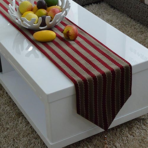 simple and modern table runner/Chenille table flag/ table/ flag/ flag-A 30x220cm(12x87inch)