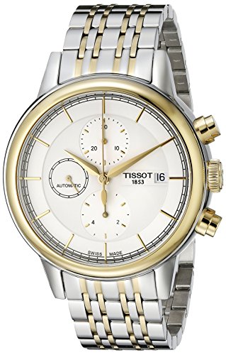 Tissot men s t0854272201100 carson analog display swiss…