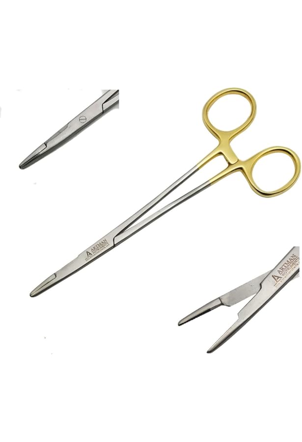 Surgical Devices GERMAN 5 SERRATED OLSEN HEGAR NEEDLE HOLDER - T/C Surgical/ Dental Instrument By CYNAMED Endoscopy Needle - Foto 8