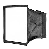 Neewer 5.9x6.7 inches/15x17 centimeters Camera Collapsible Diffuser Mini Softbox for CN-160, CN-126 and CN-216 LED Light